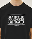 CLASSIC LOGO TEE IN BLACK image 4