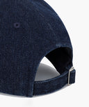 DENIM WASHING REGULAR LOGO BALL CAP IN INDIGO image 4