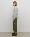 M WASHED CARGO PANTS IN KHAKI image 4