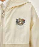 KIDS BEAR CLASSIC LOGO WINDBREAKER IN BEIGE image 4