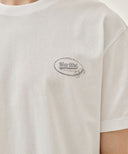 VINTAGE LOGO TYPO TEE IN WHITE image 4