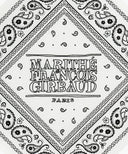 CLASSIC LOGO BANDANA SCARF IN WHITE image 3