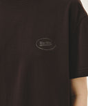 VINTAGE LOGO TYPO TEE IN BROWN image 4