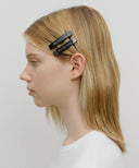 REGULAR LOGO METAL BALL HAIR PIN 2PACK IN BLACK image 4