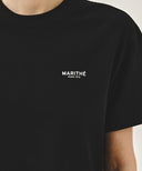 SMALL REGULAR LOGO TEE IN BLACK image 4