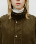 CORDUROY HUNTING JACKET IN KHAKI image 6