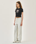 W MARINE EASY PANTS IN STRIPE image 7
