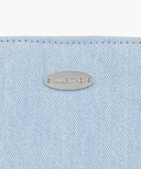 REGULAR LOGO MINI BAG IN BLUE image 4