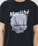 AEROCOOL VACANCE GRAPHIC TEE IN DARK NAVY image 4