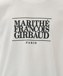 CLASSIC LOGO TEE IN WHITE image 4