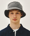 CLASSIC LOGO FLOWER BUCKET HAT IN WASHED BLACK image 4