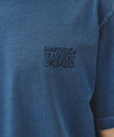 DRAWING LOGO DYEING TEE IN BLUE image 4