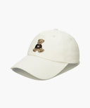 DOODLE BEAR CAP IN IVORY image 7