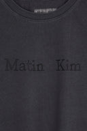 PIGMENT LOGO CROP TOP IN DARK GRAY image 4