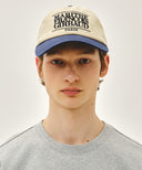 CLASSIC LOGO 6PANEL COLOR BLOCK CAP IN NAVY image 5