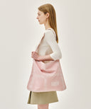 BANDANA ONE SHOULDER ECO BAG IN PINK image 5
