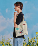 [MARITHE_DISNEY] MICKEY_COMIC ECO BAG IN IVORY image 5