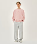 DRAWING CLASSIC LOGO SWEATSHIRT IN SALMON image 5