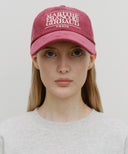 CORDUROY CLASSIC LOGO CAP IN BURGUNDY image 7