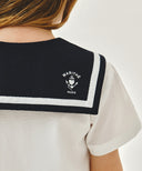 KIDS W SAILOR MARINE DRESS IN WHITE image 5