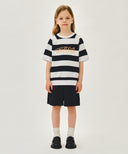 KIDS RAGLAN SHORT SLEEVE SWEATSHIRT IN STRIPE image 5