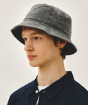CLASSIC LOGO FLOWER BUCKET HAT IN WASHED BLACK image 5