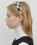 CIRCLE LOGO HAIR BAND IN BLACK image 5