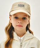 KIDS CLASSIC LOGO NYLON CAMP CAP IN BEIGE image 5