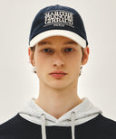 CLASSIC LOGO 6PANEL COLOR BLOCK CAP IN IVORY image 3