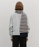 CLASSIC LOGO MUFFLER IN NAVY image 5