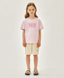 KIDS CLASSIC LOGO TEE IN PINK image 5