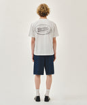 M MARINE DENIM EASY SHORTS IN BLUE image 5