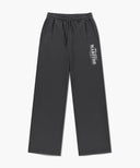 REGULAR LOGO SWEAT PANTS IN CHARCOAL GREY