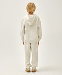 KIDS CLASSIC LOGO SWEAT PANTS IN OATMEAL image 5