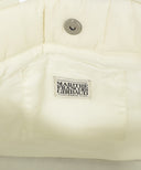 CLASSIC LOGO PADDING TOTE BAG IN IVORY image 5
