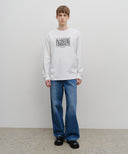 CLASSIC LOGO LONG SLEEVE IN WHITE image 11