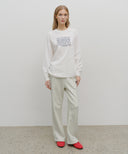 DOODLE GRAPHIC LONG SLEEVE IN WHITE
