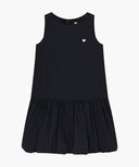 KIDS W BUBBLE SLEEVELESS ONEPIECE IN BLACK image 5