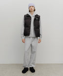 CLASSIC LOGO DOWN VEST IN BLACK image 5