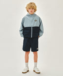 KIDS BEAR CLASSIC LOGO WINDBREAKER IN NAVY image 5