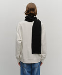 CLASSIC LOGO MUFFLER IN BLACK image 5
