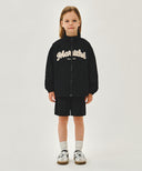 KIDS LETTERING LOGO WINDBREAKER IN BLACK image 5