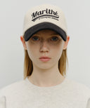 VINTAGE LOGO CORDUROY COVERED CAP IN BLACK image 5