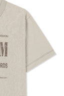 LETTERING GRAFFITI CREASE TOP IN BEIGE image 4