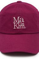 MATIN BLOCK LOGO BALL CAP IN VIOLET image 4