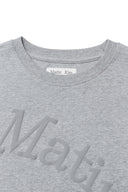 MATIN WAVE PRINTING LOGO TOP IN GRAY image 3