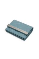 PUFF QUILT WALLET IN BLUE image 9