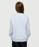 KIDS CLASSIC LOGO EMBOSSING SWEATSHIRT IN LIGHT BLUE