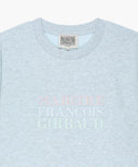 KIDS CLASSIC LOGO EMBOSSING SWEATSHIRT IN LIGHT BLUE