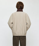 REVERSIBLE SAILING JACKET IN BEIGE